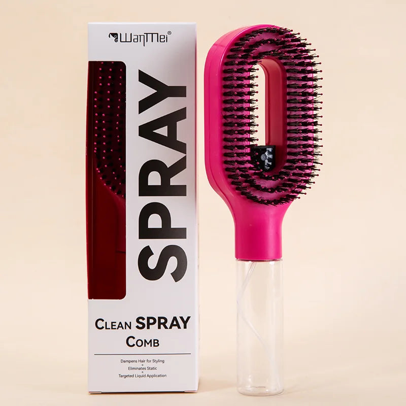 2in1 MistFlow Detangling Hair Brush