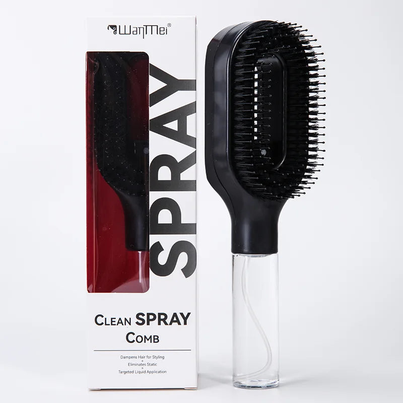 2in1 MistFlow Detangling Hair Brush