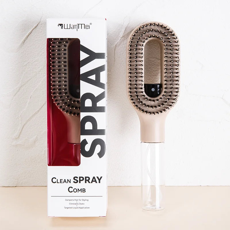 2in1 MistFlow Detangling Hair Brush