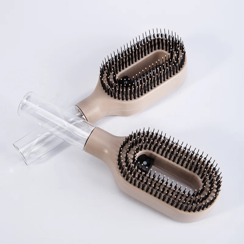 2in1 MistFlow Detangling Hair Brush