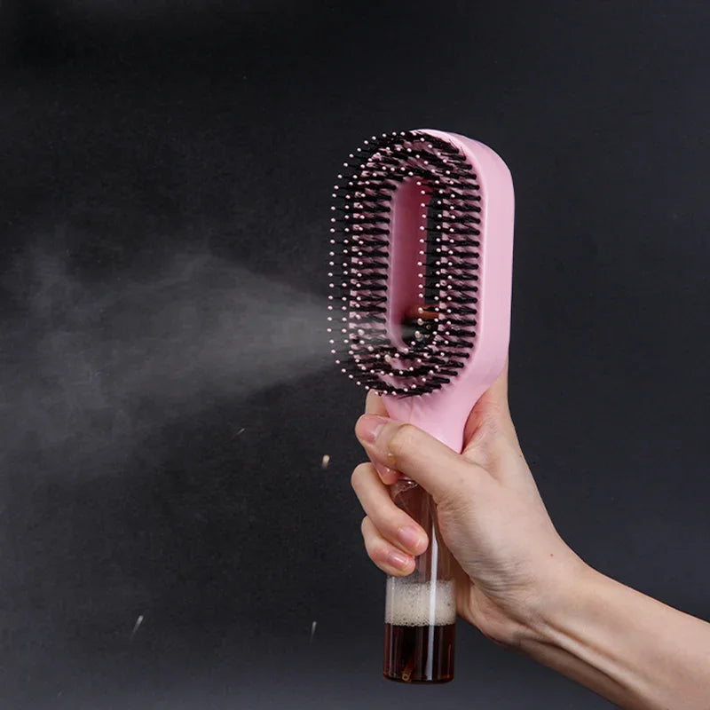 2in1 MistFlow Detangling Hair Brush