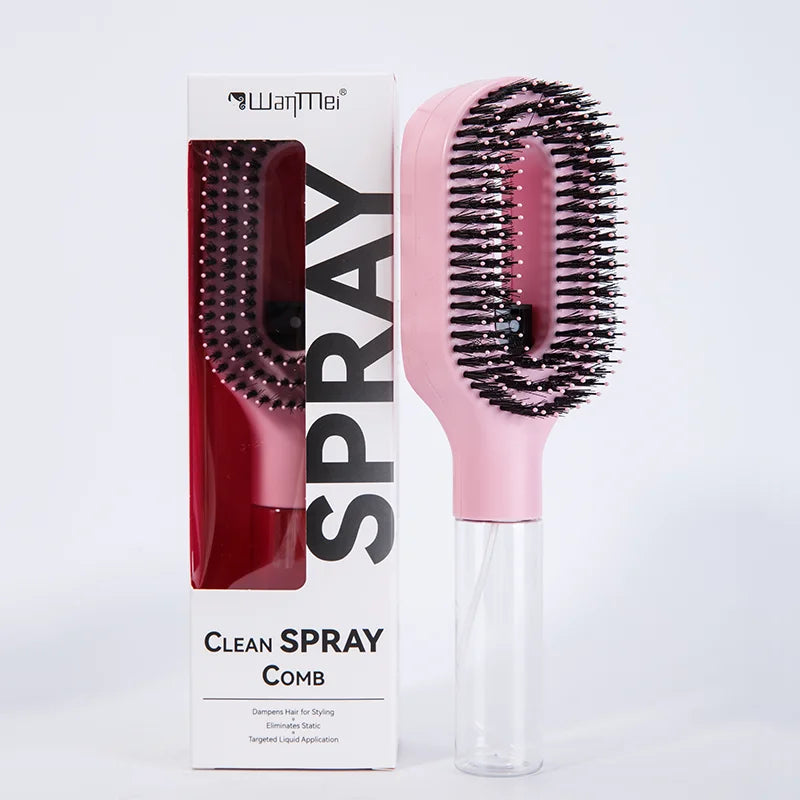 2in1 MistFlow Detangling Hair Brush