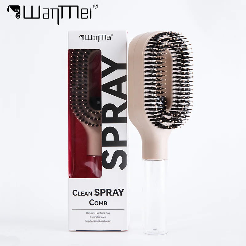 2in1 MistFlow Detangling Hair Brush
